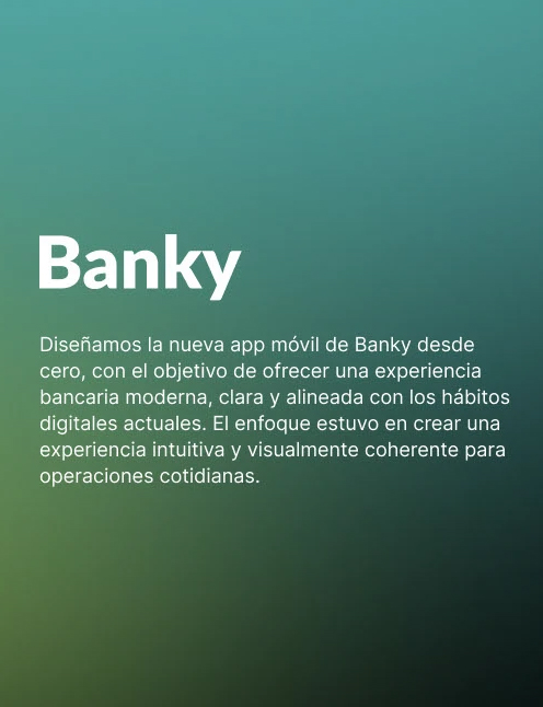 BANKY FINTECH APP UX UI DESIGN